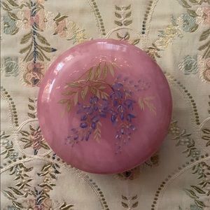 Vintage Pink Trinket Box